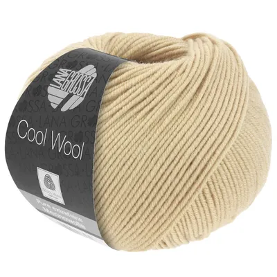 Produktbild von Lana Grossa COOL WOOL UNI/MÉLANGE, Farbe:2107 - Creme