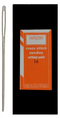 25 Sticknadeln ohne Spitze 16