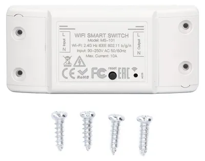 Produktbild von WiFi-Switch-Modul unterstützt Sprachsteuerung, Timing, intelligente Geräte, Ein/Aus für Tuya APP, 220 W, 10 A, 90–250 V