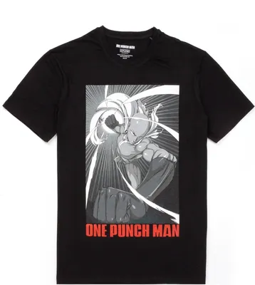 Produktbild von One Punch Man - T-Shirt für Herren NS5588 (3XL) (Schwarz)