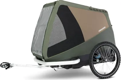 CROOZER Dog Tammo Fahrradanhänger - Farbe: Moss Green