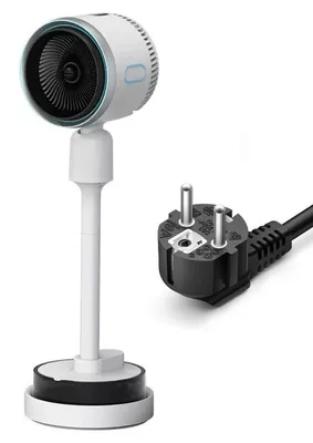 Imagen del producto de ZELURXX: Enfriador de aire portátil con humidificador | Protección contra vuelcos a partir de 45° | Flujo de aire 5–10°C más frío que un ventilador | Ventilador portátil para climatización en interiores, ideal para todo el año