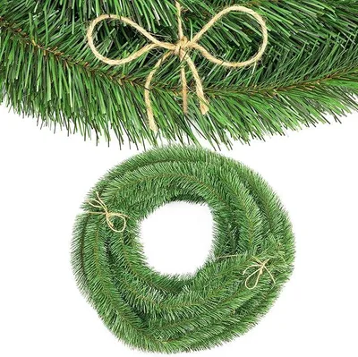 Produktbild von Weihnachtsgirlande Künstliches Tannengirlande Grün WeihnachtsNachbildungation 5 Meter