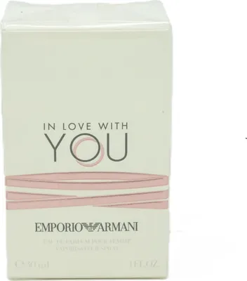 A product box for Emporio Armani perfume.
