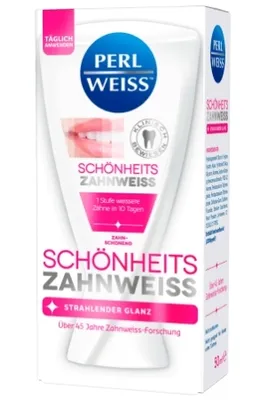 Obrázok produktu pre PERLWEISS™ 5431174005 PERLWEISS™ SCHÖNHEITS ZAHNWEISS Zahnpasta 50 ml