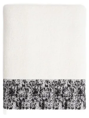 Zdjęcie produktu dla HOMLA Ręcznik VIOLA biało-czarny 50x90 cm