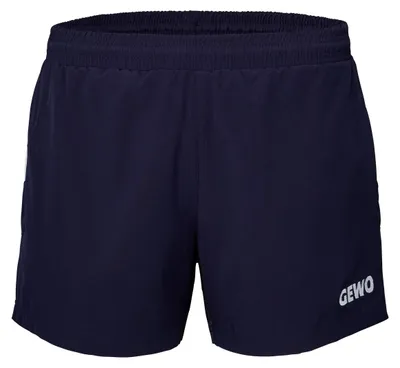 Produktbild von GEWO Match Tischtennisshorts mit elastischem Bund aus leichtem Funktionsmaterial marine M