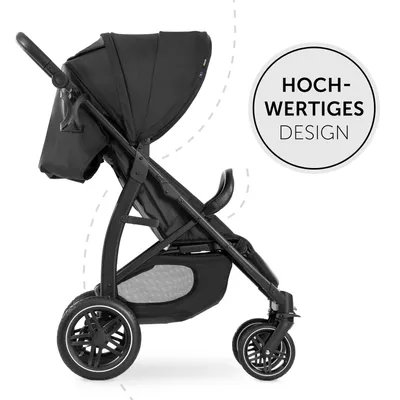 Obrázok produktu pre Hauck Rapid 4D Air športový kočík s nafukovacími kolesami, poloha ležmo, UV50+ strieška, výškovo nastaviteľná rukoväť, do 25 kg
