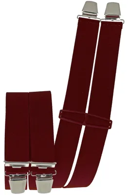 Produktbild von Hosenträger mit 4 extra starken  Clips uni Farben