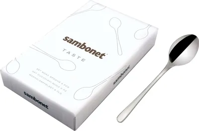 Produktbild von Sambonet S1727 Taste Mokkalöffel 6tlg., Edelstahl Rostfrei