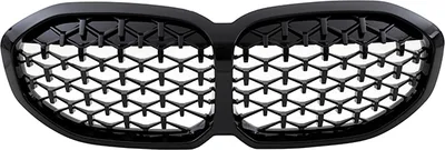 Produktbild von Sport Diamant Kühlergrill schwarz Glanz Performance passt für BMW 1er F40 ab 2019