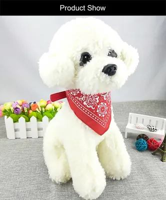 Imagen del producto de Pañuelo para collar, color rojo, talla mediana, para perros de tamaño mediano