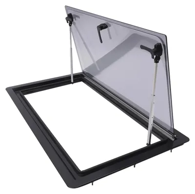 Produktbild von Food Truck Servicefenster, Aluminiumlegierung Konstruktion, vielseitige Installation, schwarz