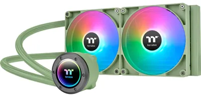 Zdjęcie produktu dla Thermaltake TH280 V2 ARGB, Zestaw do chłodzenia płynami, Zielony