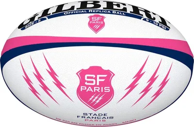 Productafbeelding van Gilbert Rugbybal Mini Replica van Stade Français - duurzaam speelgoed