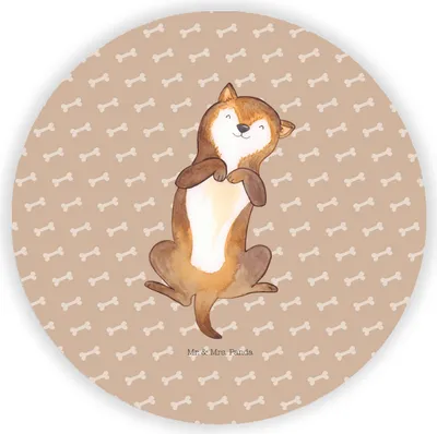 Produktbild von Mr. & Mrs. Panda magnet Hund Streicheln - Hundeglück - Geschenk, whiteboardmagnet, Sprüche, Kühlschrankmagnet, Hundewelpe, Kraulen, pinnwand, Hunde, für kühlschrank, Süß