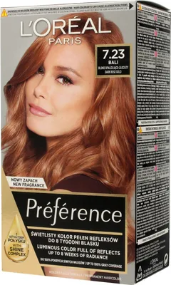 Obrázek produktu pro L'Oreal Paris Recital Preference Farba do włosów 7.23 Bali