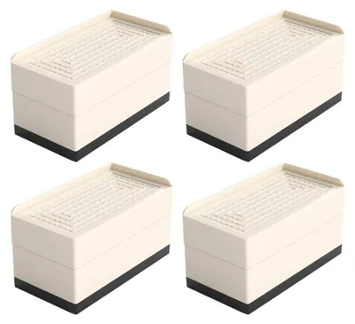 Obrázok produktu pre Omgoods - 4 kusy podstávok pod nábytok, výška nastaviteľná, 7,5 cm