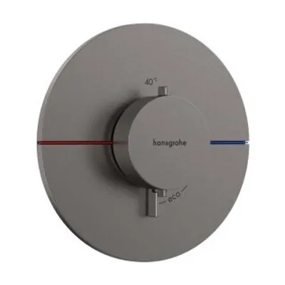 Imagen del producto de Kit de montaje prefabricado para termostato de ducha ShowerSelect Comfort S, acabado  cepillado