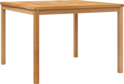 Immagine prodotto di vidaXL Garten-Esstisch 110x110x77 cm Massivholz Teak