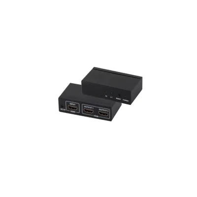 Produktbild von HDMI-Verteiler, 1x IN, 2x OUT Netzteil, 4K2K 3D