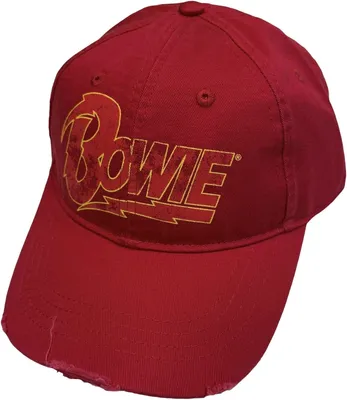 Obrázek produktu pro David Bowie Flash Logo Kšiltovka Red UNI