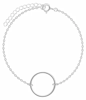 Produktbild von 925 Silber Armband Damen „Kreis“