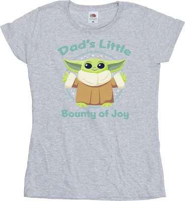 Produktbild von Star Wars - "The Mandalorian Bounty Of Joy" T-Shirt für Damen BI43298 (L) (Grau)