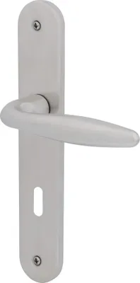 Produktbild von Südmetall Türgriff-Garnitur Langschild Alison BB Edelstahl satiniert silber 235 x 40 mm