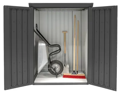 Produktbild von Metall Geräteschrank Paul L Gartenschrank 133x94x181 cm abschließbar Stahl