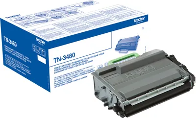 Produktbild von Brother TN-3480P, 8000 Seiten, Schwarz, 1 Stück(e)