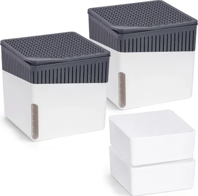 Produktbild von WENKO Raumentfeuchter Cube 2er Set 1000g