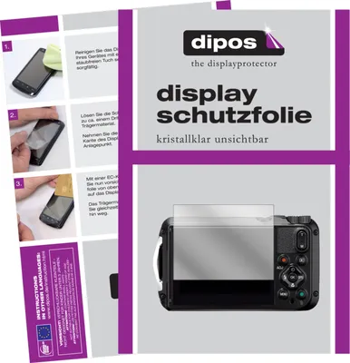 Obrázok produktu pre 6x ochranná fólia pre Ricoh WG-6 clear Screen Protector Film Ochrana displeja dipos