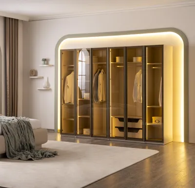 Obrázek produktu pro Moderní šatní skříň Harmonie nábytku a stylu