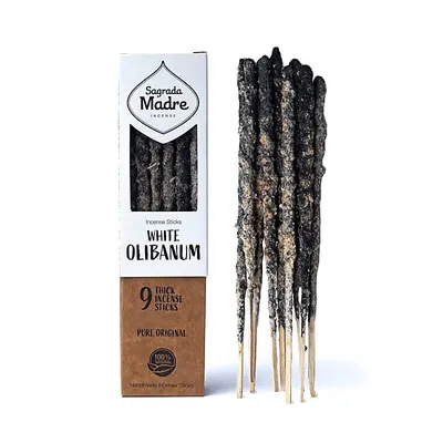 Productafbeelding van Sagrada Madre Kruidenwierook Witte Olibanum --set van 2 stuks - ±44g