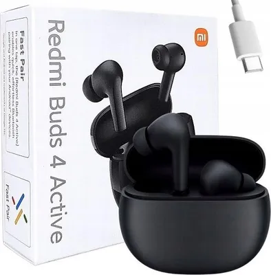 Obrázek produktu pro Xiaomi Redmi Buds 4 Aktivní Bluetooth 5.3 Sluchátka Do Uší S Mikrofonem