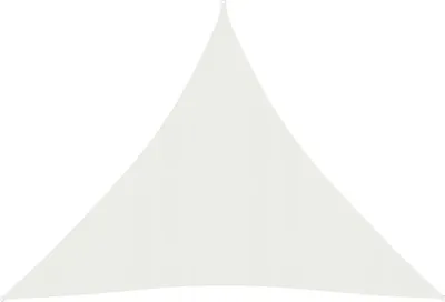 Produktbild von The Living Store Sonnensegel 160 g/m² Weiß 3x3x3 m HDPE