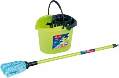 Produktbild von Vileda - Wischmopp Set Color line, blau,