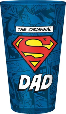Produktbild von DC COMICS - Large Glass - 400ml - THE ORIGINAL S DAD - box