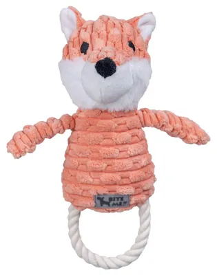Produktbild von Hundekauspielzeug Fuchs orange/weiß