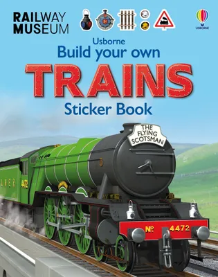 Produktbild von Build Your Own Trains Sticker Book