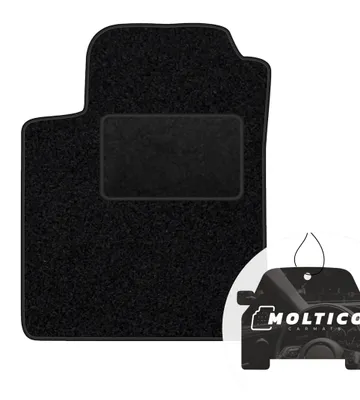 Immagine prodotto di Tappetini per auto, in velluto, compatibili con: Fiat Bravo II (2007-2014)
