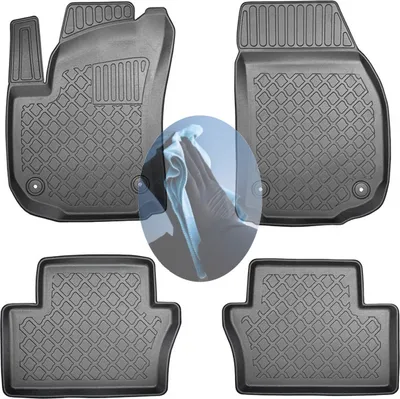 Produktbild von Z518190 TPE-Gummifußmatten kompatibel mit  Opel Zafira  B Van Kombi 5-türer 2005-2014 5Sitze