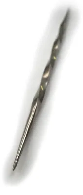 Gumnaald aus gedrehtem Stahl, spitz – 17,8 cm