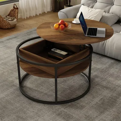 Obrázok produktu pre Konferenčný stolík Vicco Marlo Drevo 77 x 77 cm, Model 55946