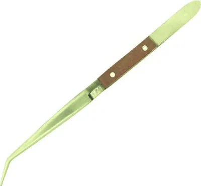 Produktbild von Krick Pinzette Kunststoffgriff gekröpft 160 mm