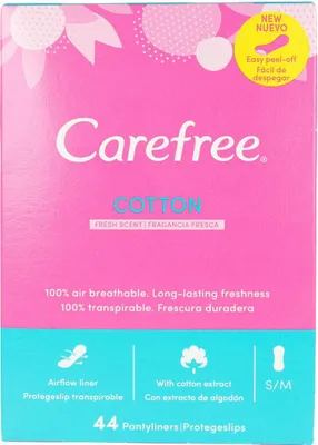 Immagine prodotto di Carefree con estratto di cotone Fresh salvaslip 44 unità
