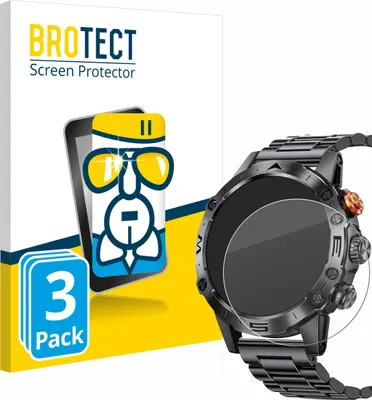 Produktbild von 3x BROTECT Schutzglas für DekeFit MT43PRO 1.53" Schutzfolie Panzer Folie Glas Display Schutz klar