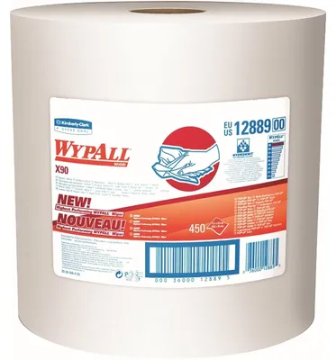 Obrázok produktu pre WypAll 12889, Modrá, Polypropylén (PP), Celulóza, Spojené štáty, 845,8 mm, 845,8 mm, 762 mm