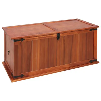 Obrázek produktu pro Úložná truhla 79x34x32 cm Akátové masivní dřevo